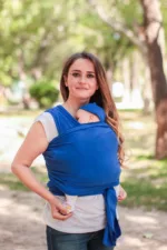 Neko Elastische Tuch - Indigo Blau – Bild 2