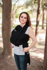 Neko Elastische Tuch - Schwarz – Bild 2