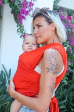 Neko Elastische Tuch - Orange – Bild 2