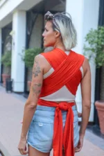 Neko Elastische Tuch - Orange – Bild 3