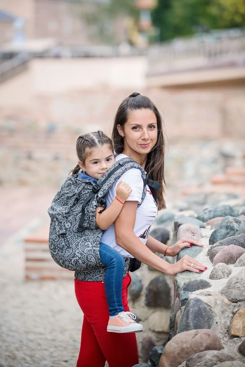 Neko Switch Toddler Size - Efes Paisley Hazel Dark Neko Switch Toddler Size - Efes Paisley Hazel Dark