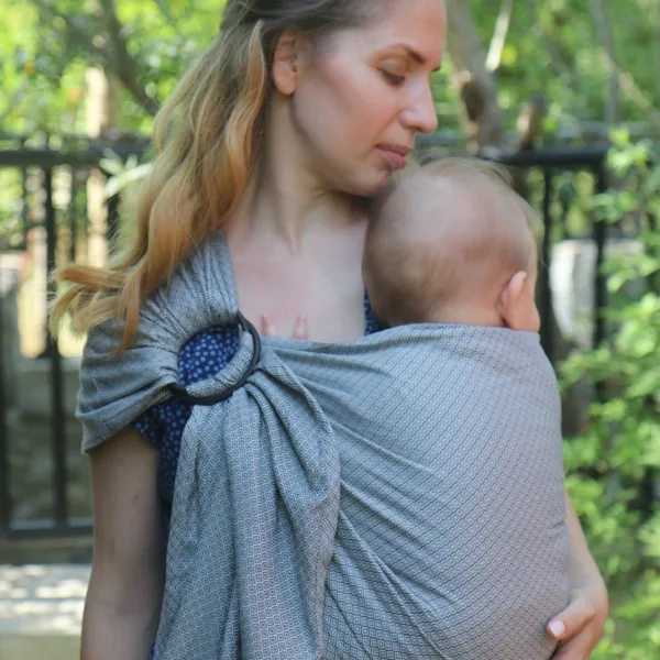 Neko Ring Sling - Grey Diamond