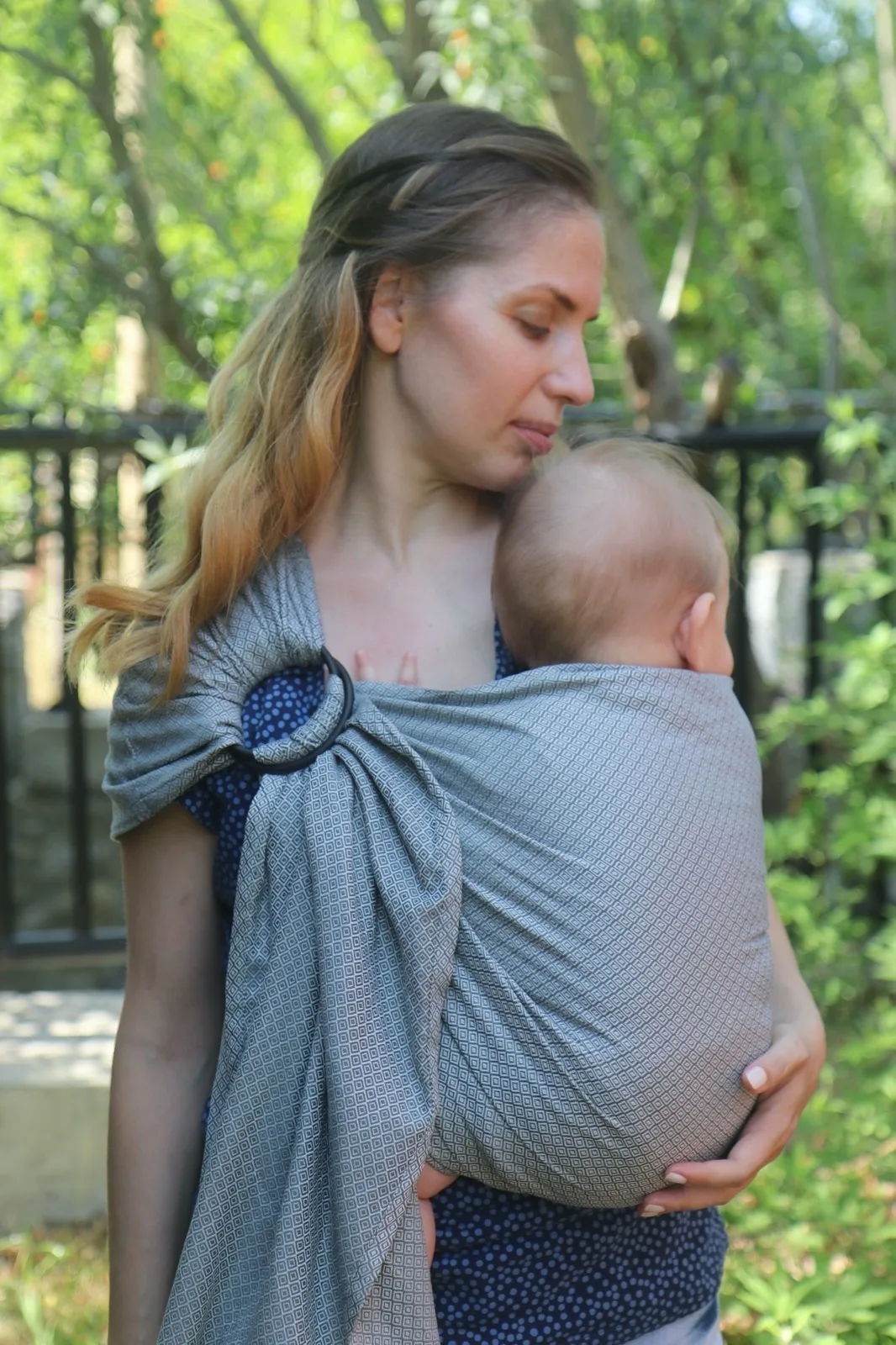Neko Ring Sling - Grey Diamond Neko Ring Sling - Grey Diamond