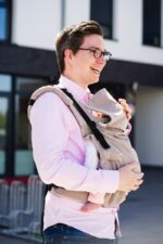 Limas - Flex Babytrage Baby Size - Beige – Bild 4