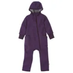 disana Zipp-Overall - Aubergine – Bild 2