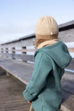 disana Zipp-Overall - Eukalyptus – Bild 6