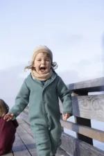 disana Zipp-Overall - Eukalyptus – Bild 7