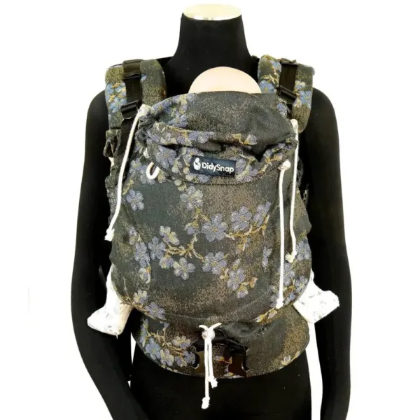 Didymos - DidySnap 4u Blaue Blüten