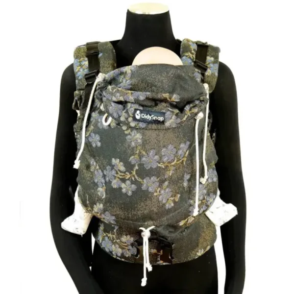 Didymos - DidySnap 4u Blaue Blüten