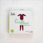 Owli CozyBlend Modal Babyset – Bordeaux – Bild 2